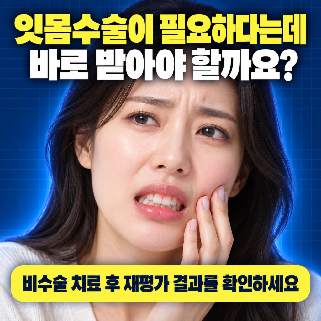 잇몸수술 해야 한다는데 대전에서 어디서 받는 게 좋을까요?