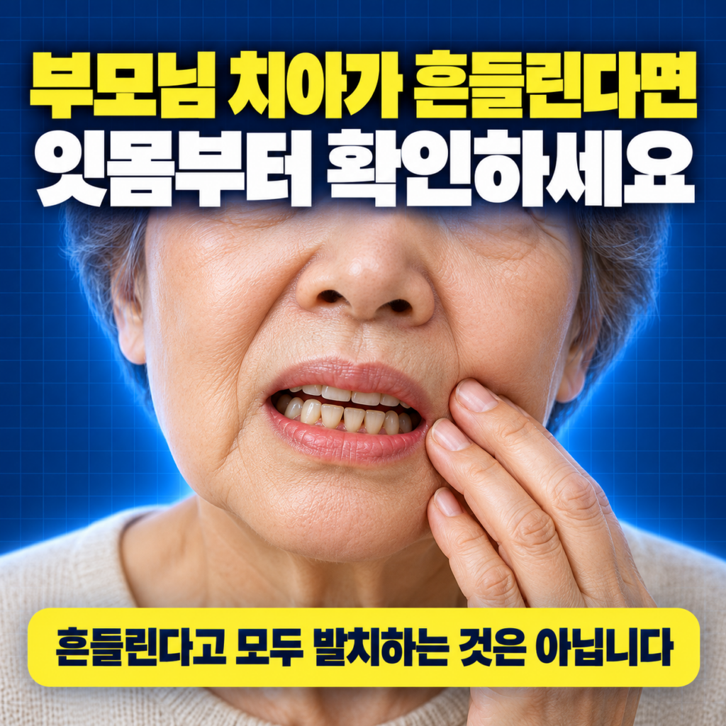 부모님 잇몸이 안 좋아서 이가 흔들리세요. 대전 잇몸치료 치과 어디로 모시고 가면 좋을까요?